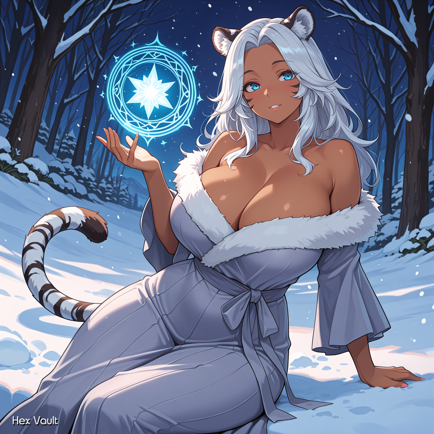 Bevaane – Tiger Luck Enchantress of Grey Arts Probability Balance, Instinct Timing & Fortune Alignment