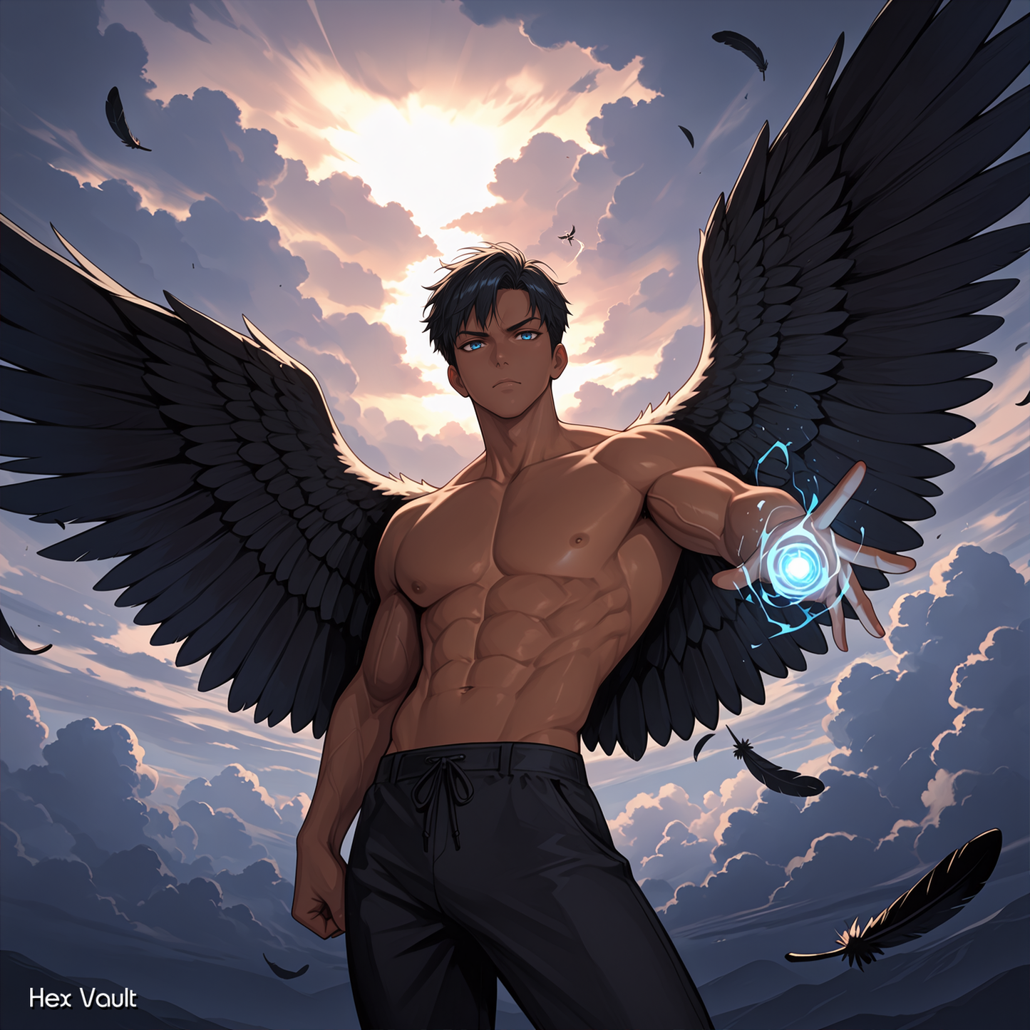 Dark Arts Fallen Angel Spirit Binding – Kiruith | Strength, Protection, Discipline, Transformation Companion