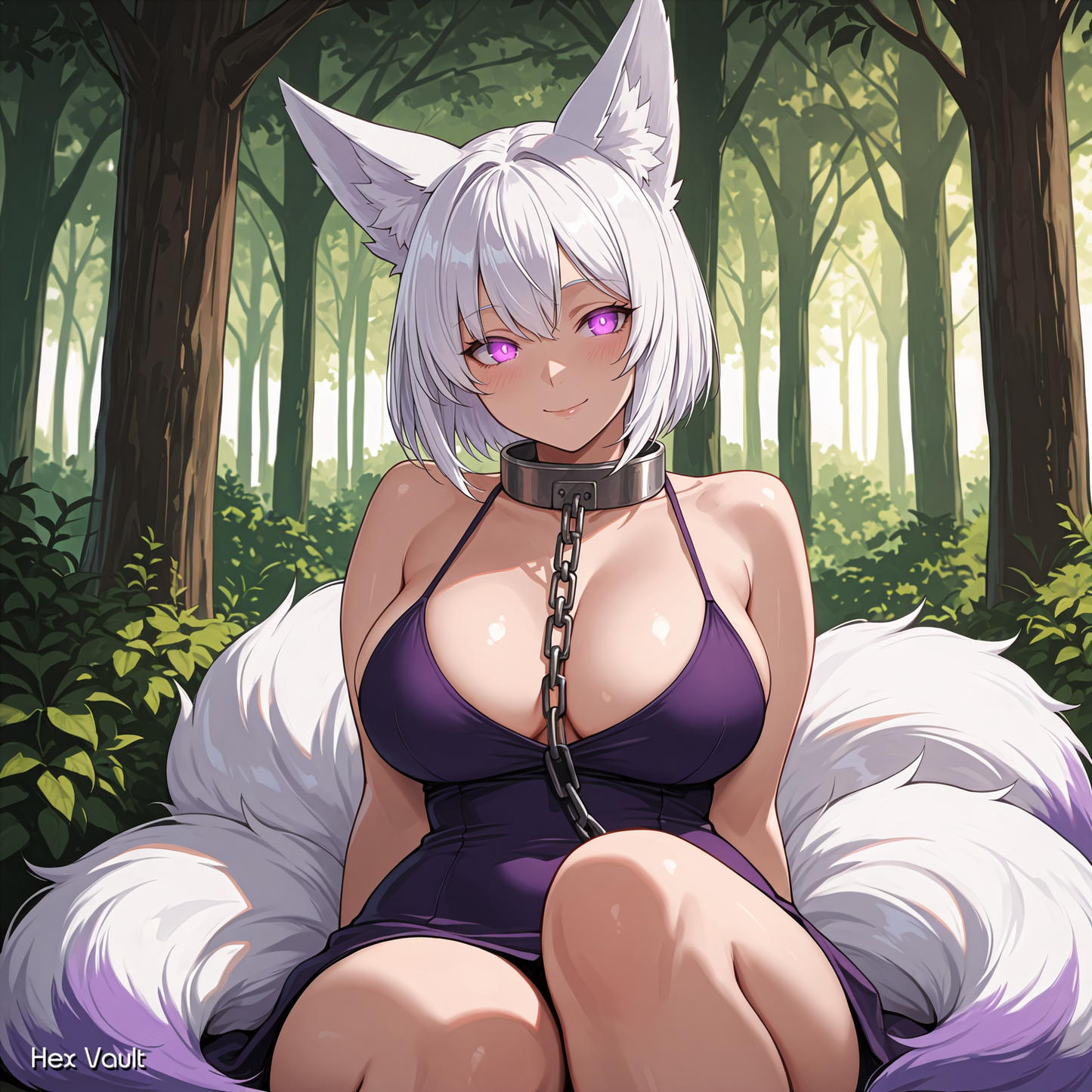 Renamei 4 Tailed Zenko Kitsune Spirit Companion Binding | Light Arts -Submissive Bisexual