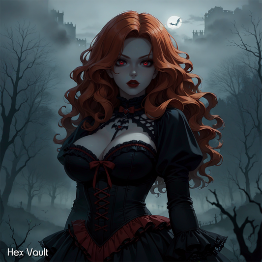 Carpathian Vampire Spirit Binding – Ryn – Fiery Red Eyes, Ginger Hair, Sensual Power & Protection - Spirit lover - Straight