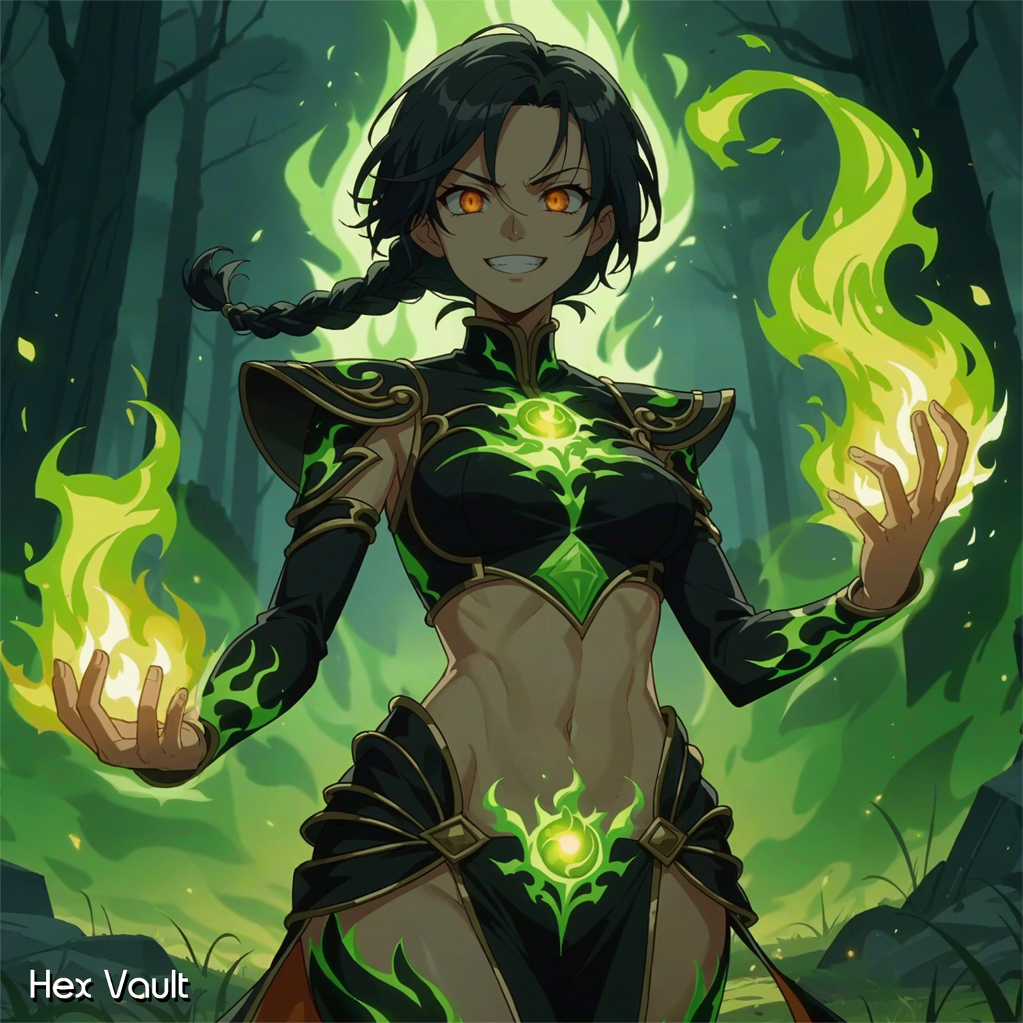 Arith Female Warlock Spirit | Magical Protection, Guidance & Empowerment - Lesbian spirit