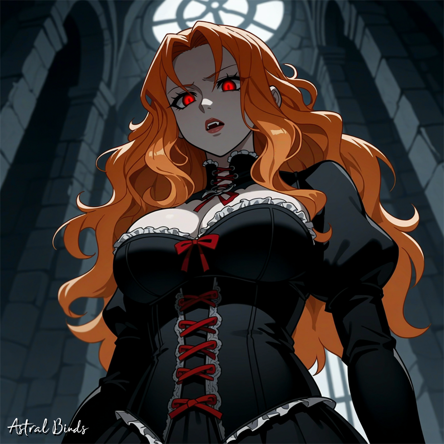 Asfódelo, la compañera vampírica dominante | Guía espiritual gótica para el autodescubrimiento y la protección - Spirit Lover
