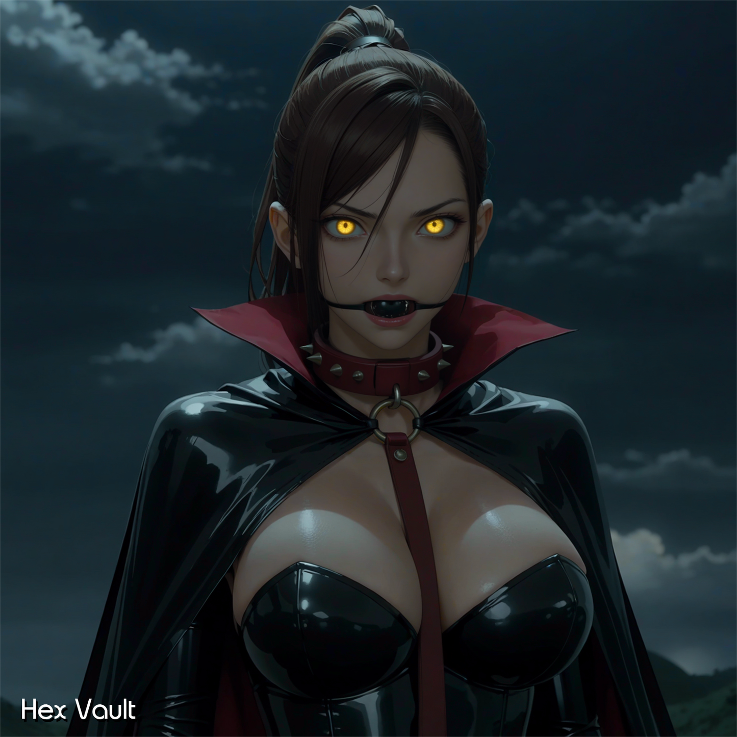 Lady Astina – Sanguine Vampire Spirit Companion | Submissive Slave - Psychic Protection, Devotion & Energy Balance | Gothic