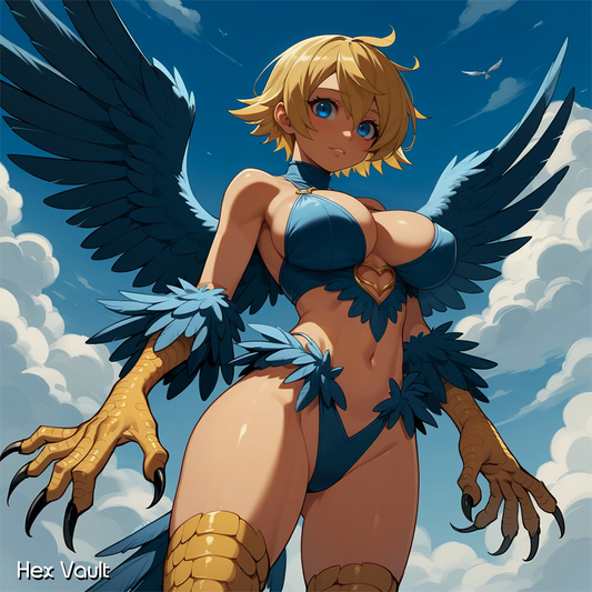Brasha – Harpy Spirit Companion Familiar | Wind Elemental Guide | Remote Binding Ritual Included