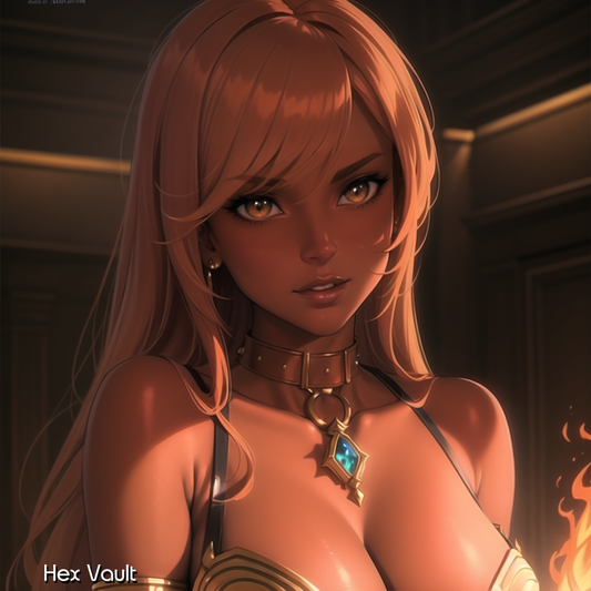 Court Djinn Slave Spirit - Furasha - Submissive Familiar of Obedience, Sensuality & Wealth