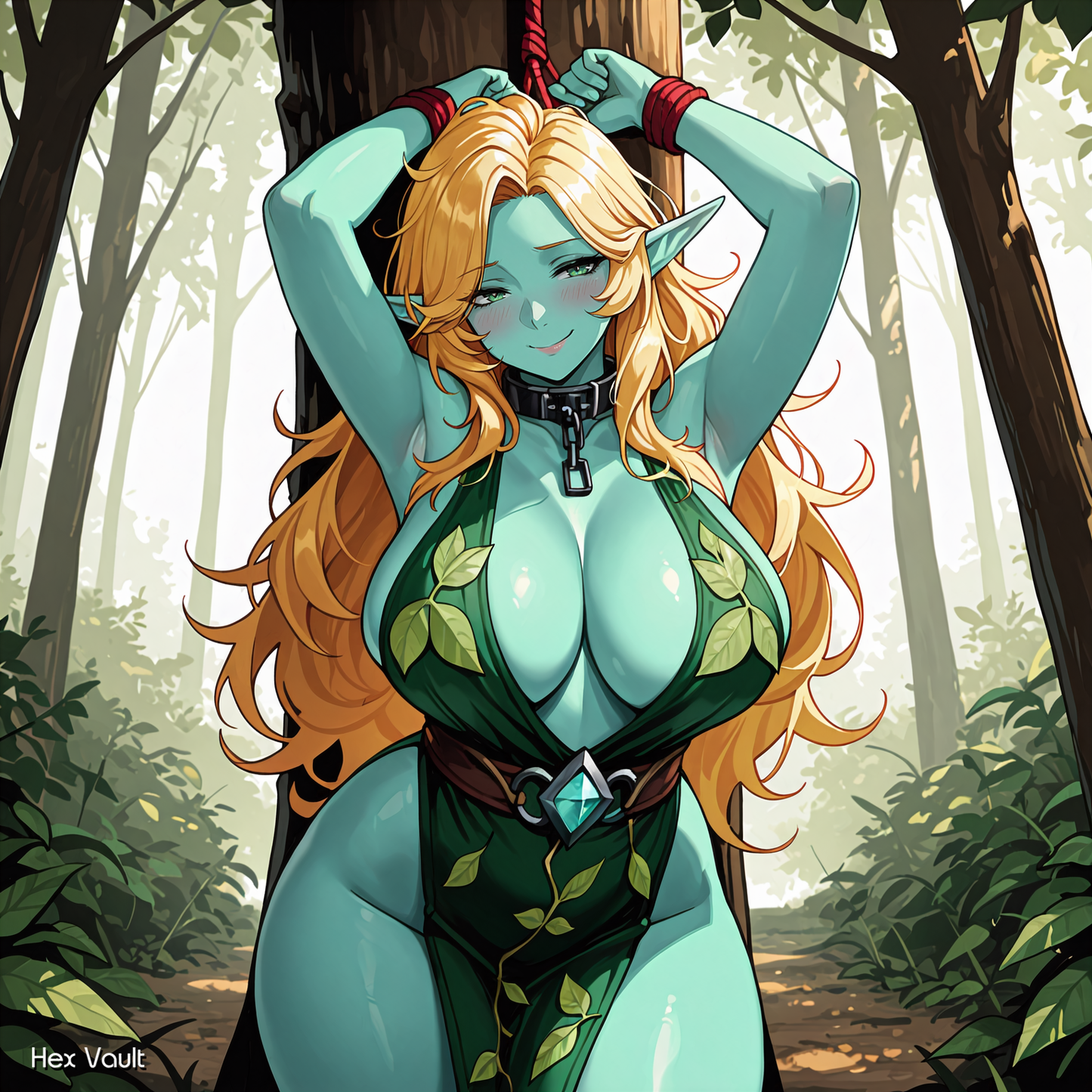 Haikarie Submissive Earth Nymph Spirit Companion – Light Arts, Grounding -Bisexual
