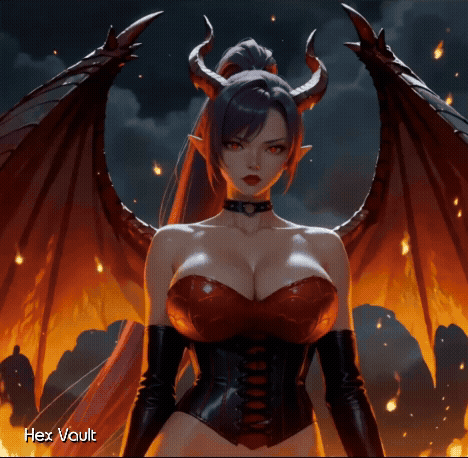 Dragonkin Spirit Companion – Khaelis – Psychic abilities - Confidence - Personal transformation - Red Eyes, Purple Hair, Remote binding - Spirit lover - Bisexual spirit