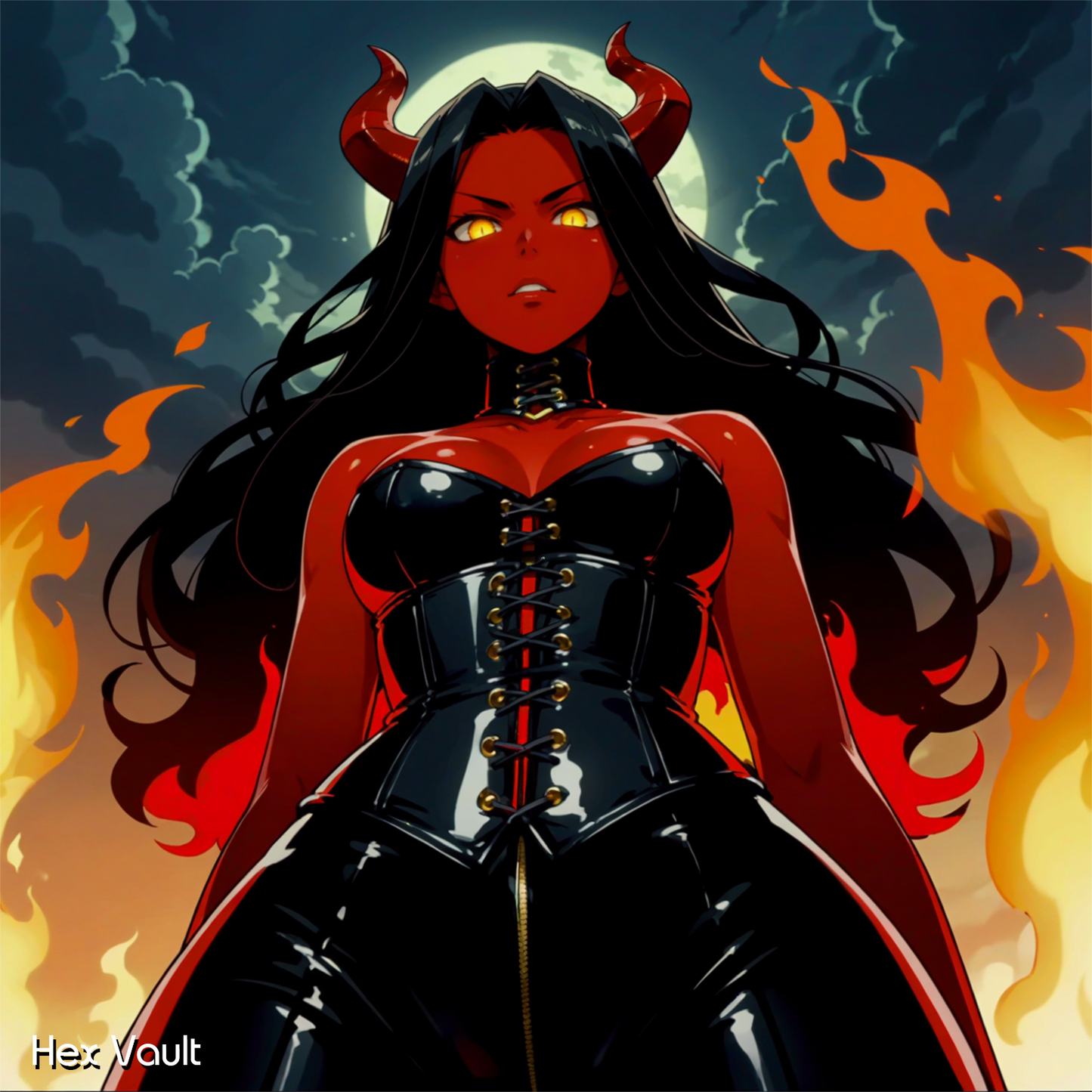 Kireza Demoness Spirit Companion - Infernal Binding Lust Fire Ritual Witchcraft - Remote binding - Bisexual spirit