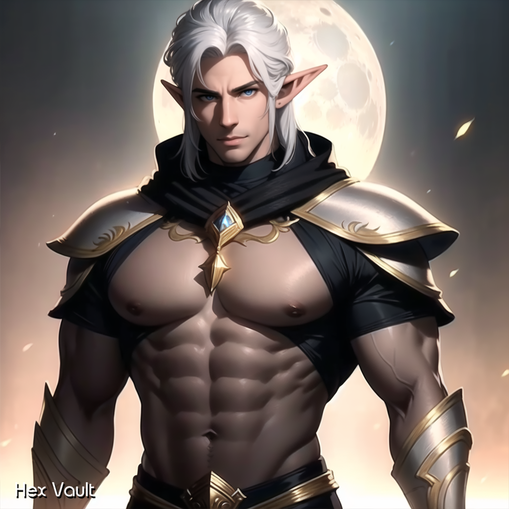 Lunar Elf Spirit Companion – Lorican | Moonlight Guide | Dreamwork | Intuition | Protection - Spirit lover - Straight