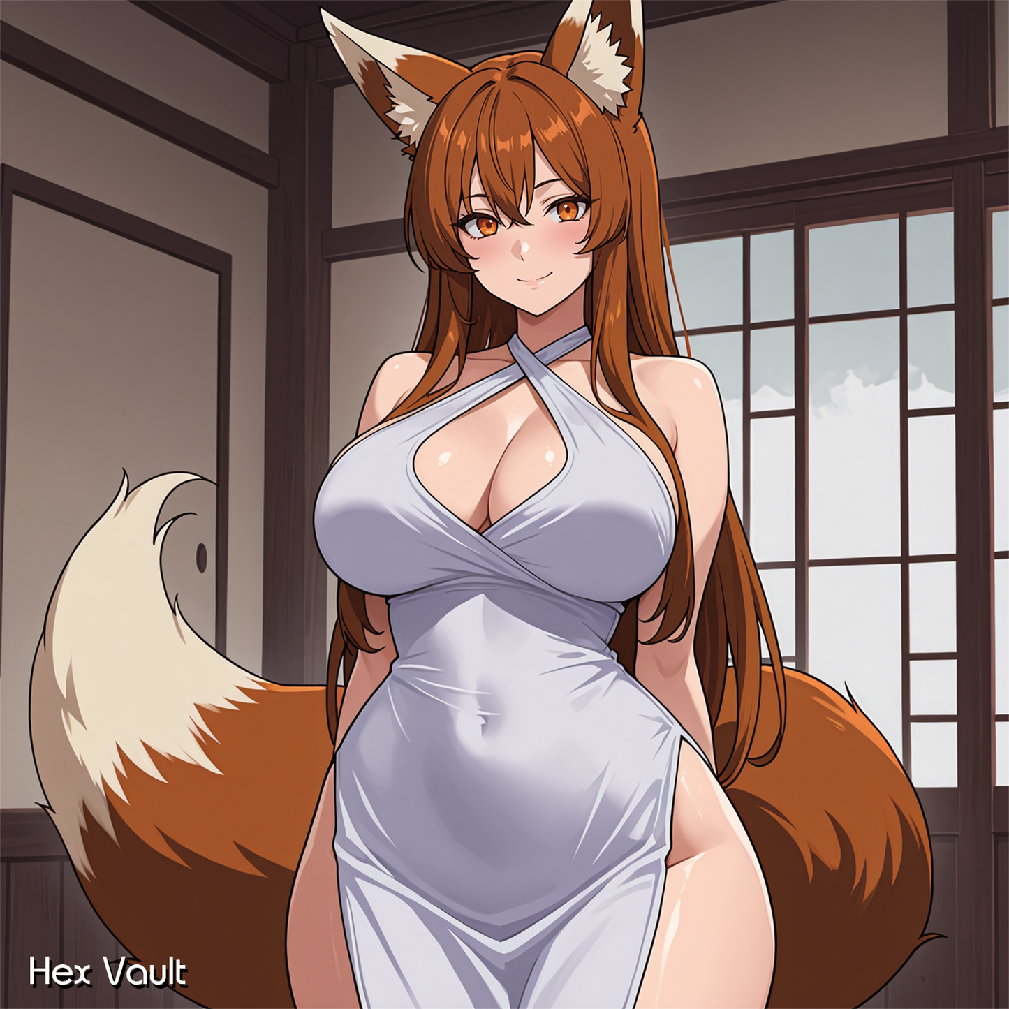 Mireiya Zenko Kitsune Spirit Companion | Light Arts Fox Spirit | Luck, Protection & Joy - Remote binding