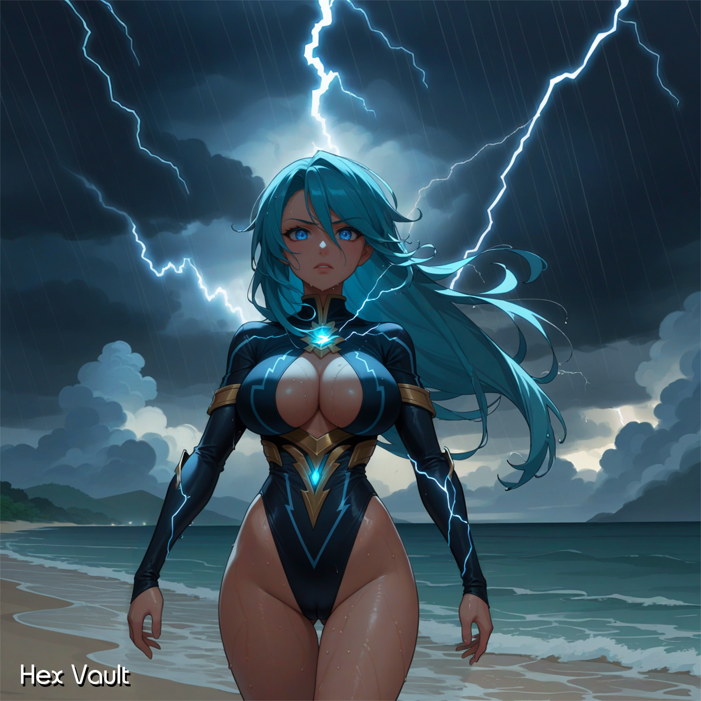 Omiku the Storm Witch | Powerful Celestial Spirit of Wind, Rain & Protection | Energy, Strength, Transformation