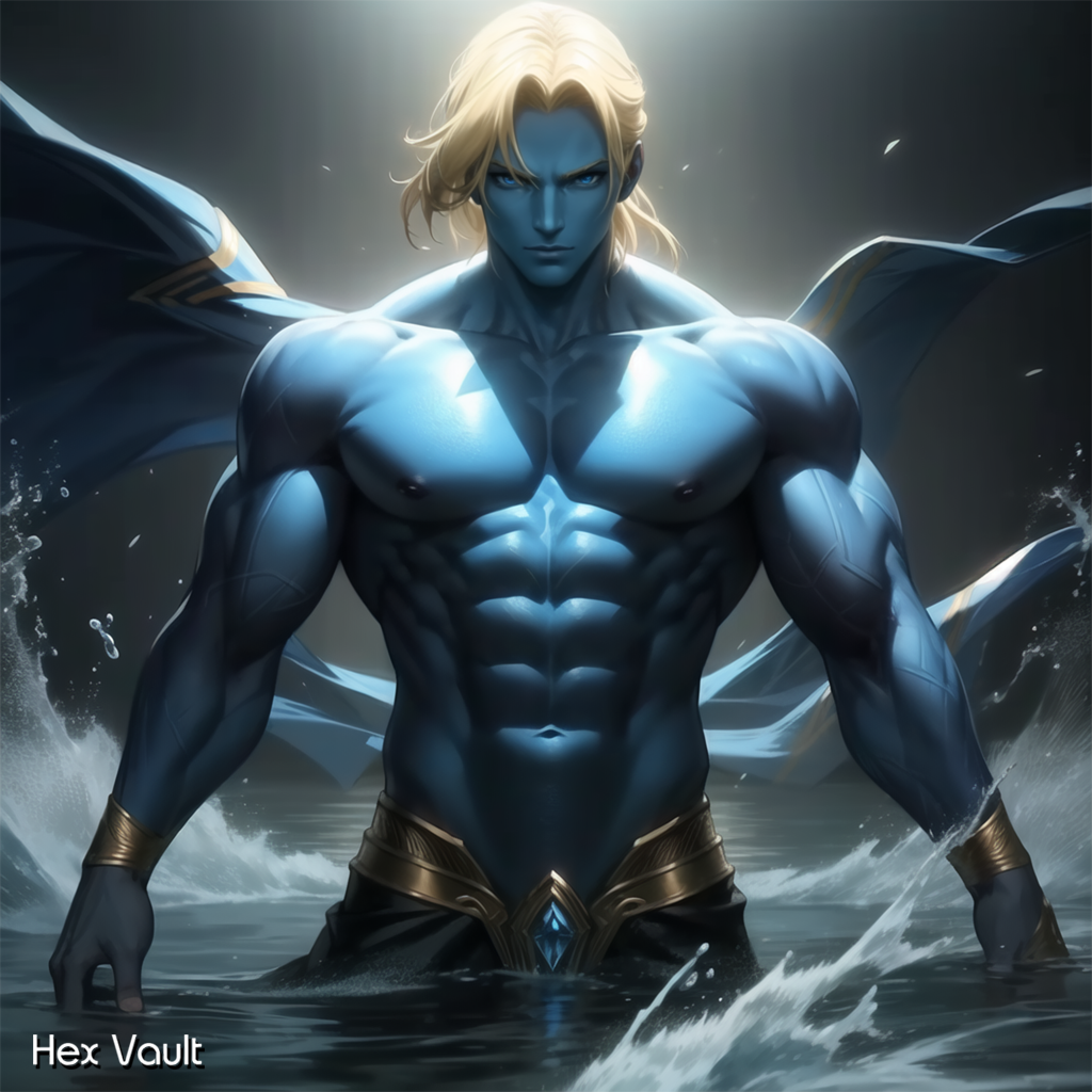 Orundrax Powerful Marid Djinn Spirit of Storm & Sea – Water Magic, Protection, Ritual Companion, Spirit lover - Bisexual - Remote binding