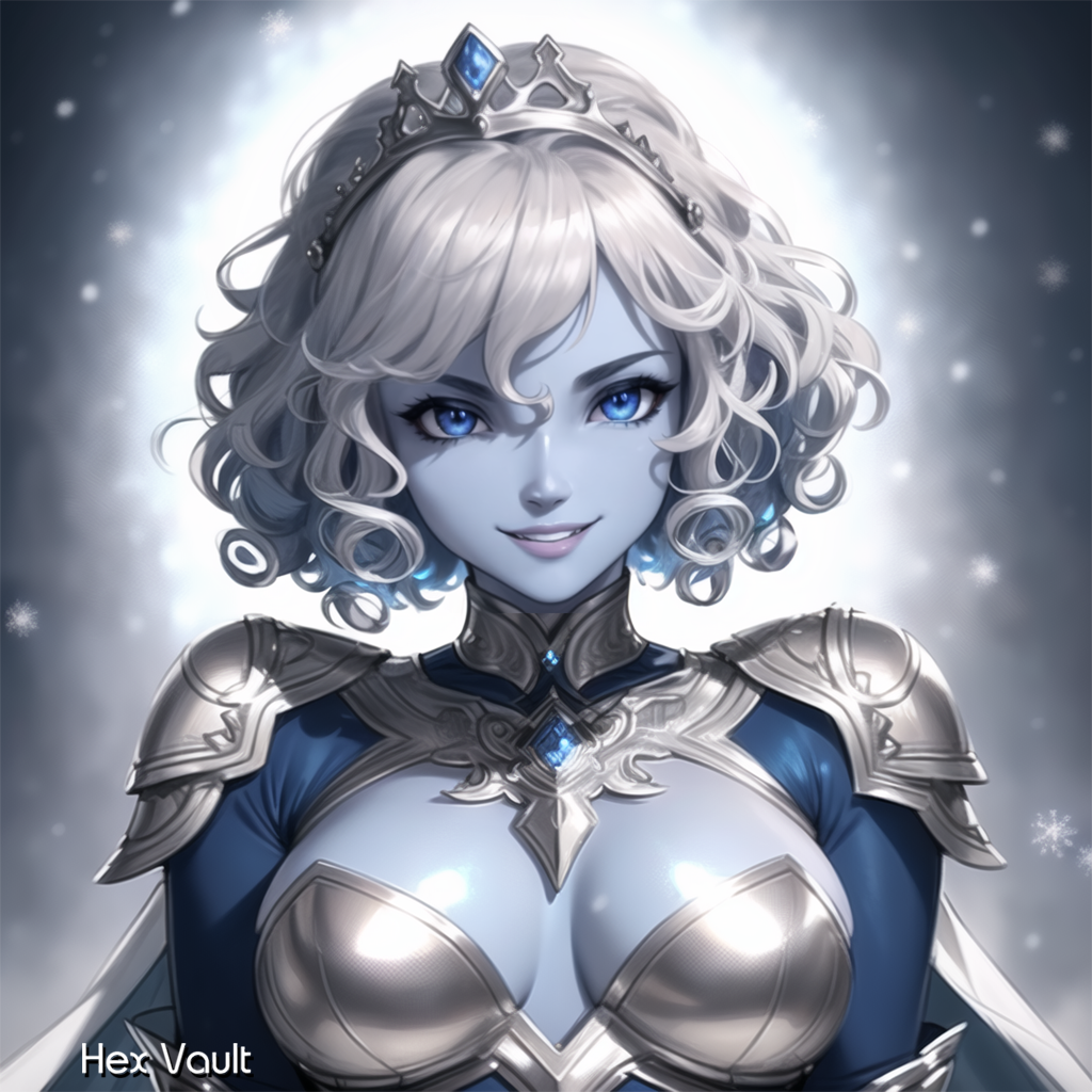 Queen Sovine Frost Spirit | Winter Elemental Queen | Calm & Clarity Energy | Ice Magic Guardian