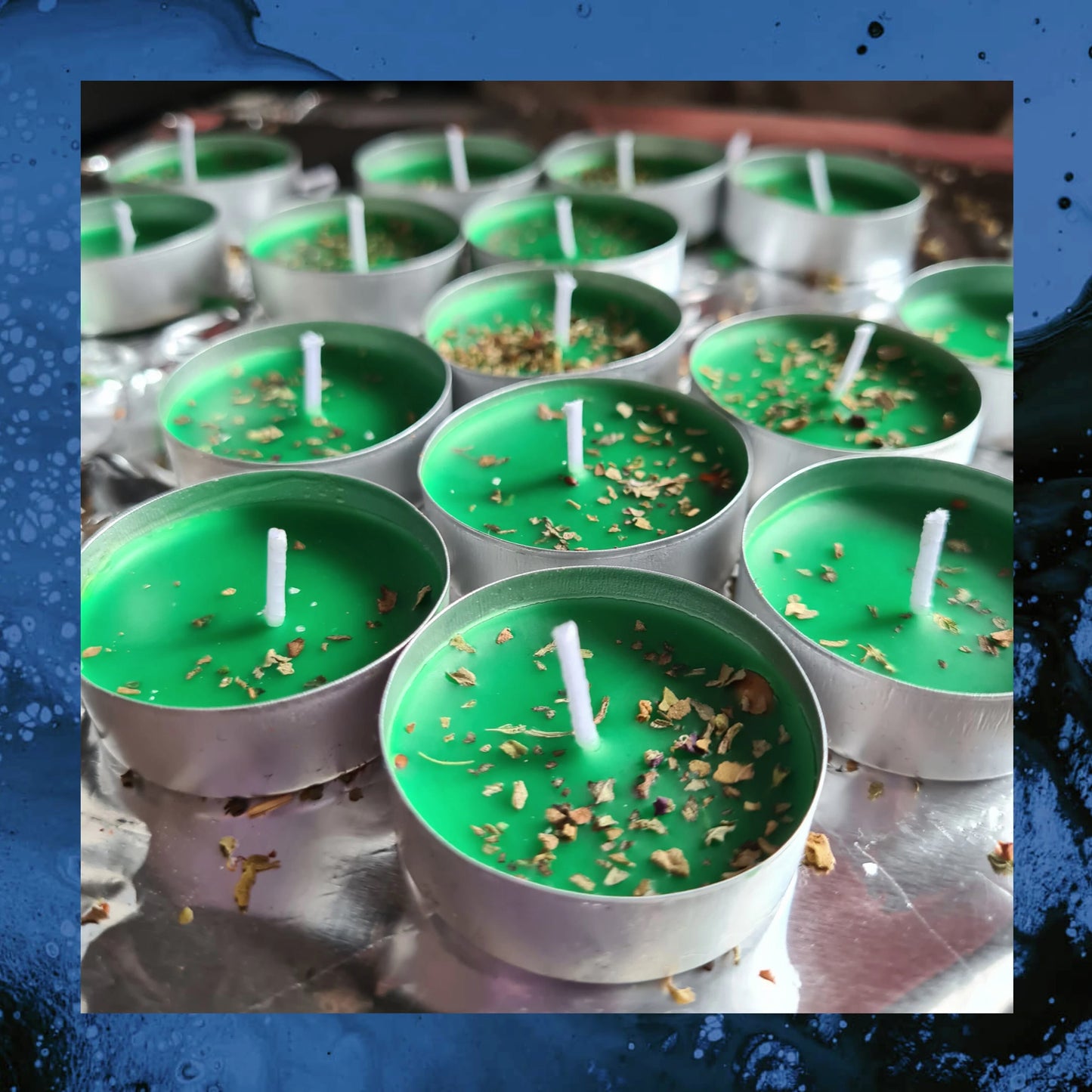 Set of 3 x Handmade Beeswax candles for Wealth, Witchcraft ,Goth Gift ,spell candles, bundle of 3, Personalise with sigil