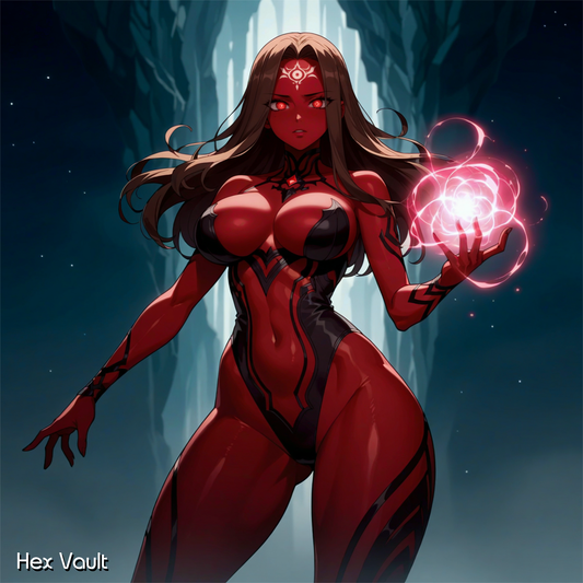 Anerra Ifrit Djinn Sorceress Spirit Companion – Dark Arts Fire & Power Guide - Remote binding