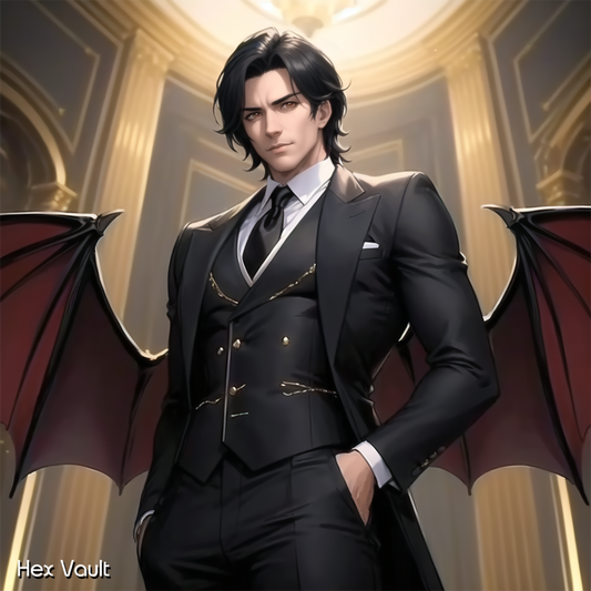Royal Incubus Spirit Companion – Eupharos | Switch (Sub/Dom)  for Confidence, Ritual & Desire - Straight spirit lover