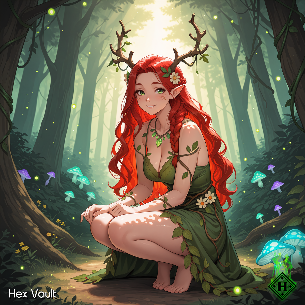 Laviela —  Dryad Spirit Companion | Nature Spirit, Light Arts Healer & Forest Guardian - Straight Submissive