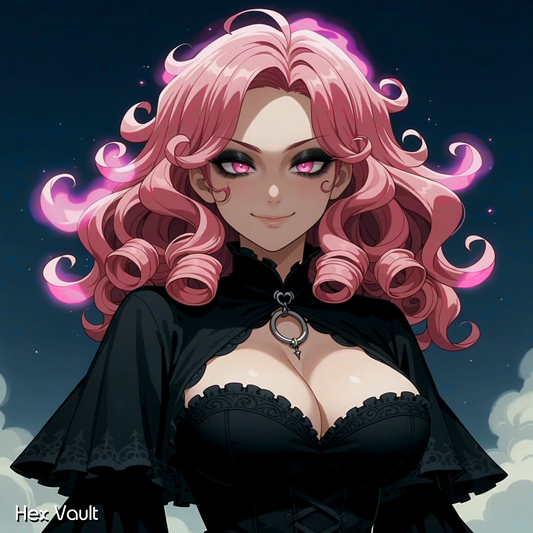 Sensual Love Witch Spirit Companion – Miss Rosetia | Love Magick Guide | Grey Arts Romance Witch