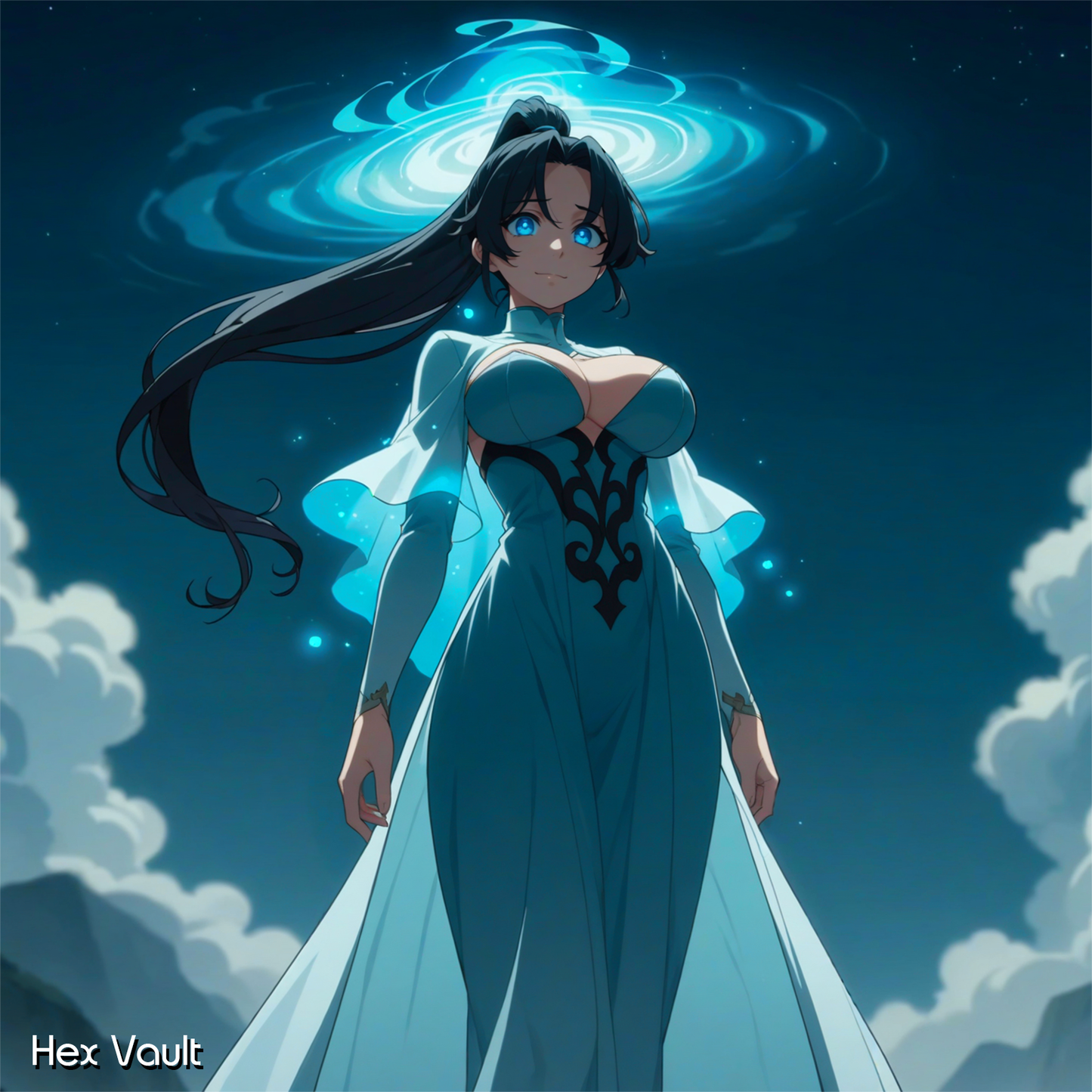 Noctina Void Mage Spirit Companion – Intuition, Insight & Personal Empowerment - Remote binding - Straight