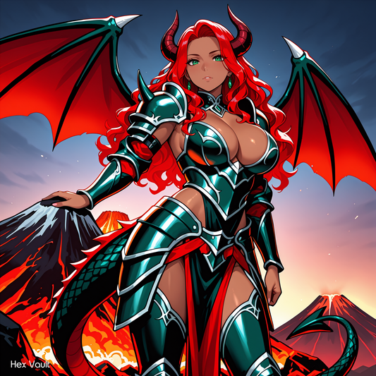 Grey Arts Dragonkin Succubus Spirit Binding – Sianne | Power, Confidence, Protection, Dominant Companion - Bisexual