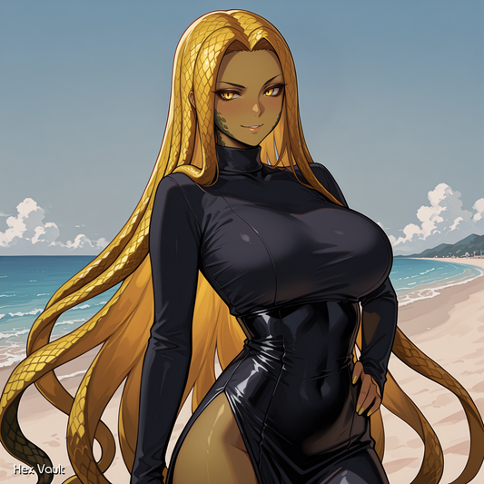 Tilanoka Gorgon  – Dark Arts Serpent Queen of Perception, Truth, Protection & Transformation - Dominatrix Bisexual