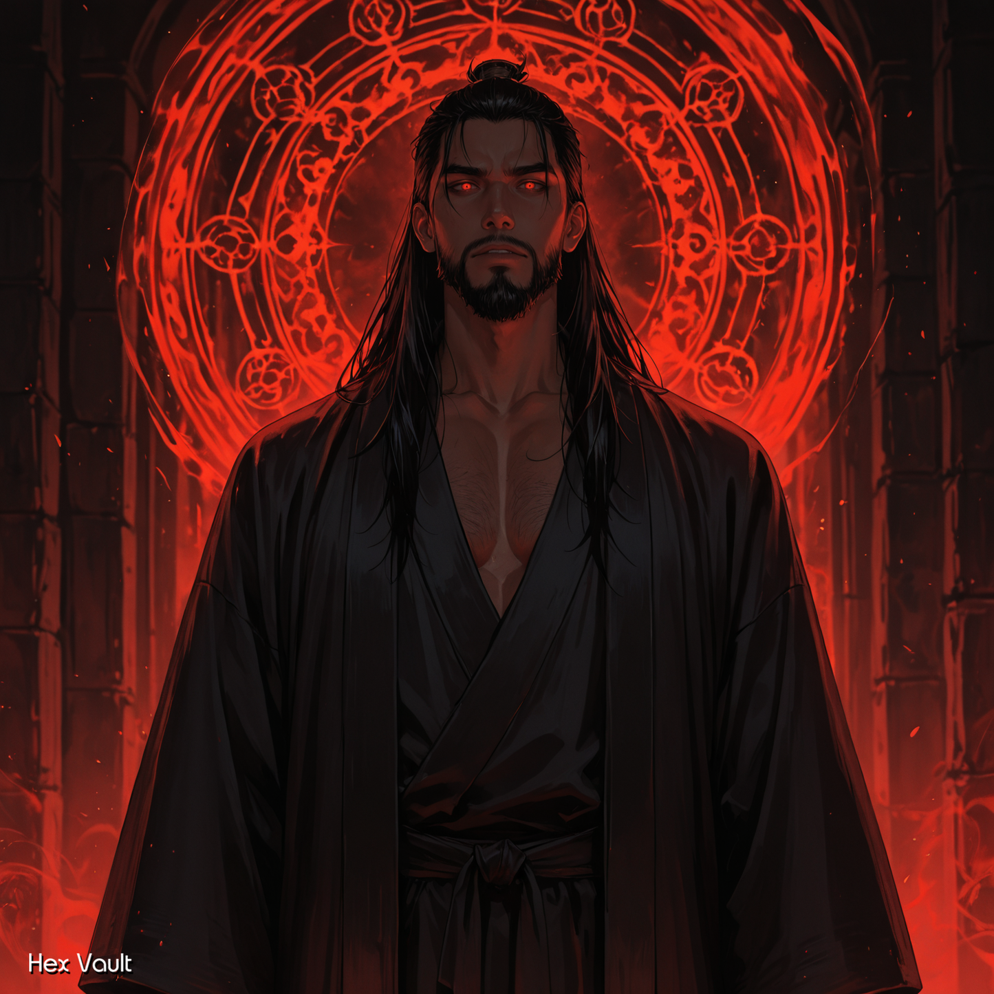 Shaitan Djinn Spirit Companion – Vorxan Dark Arts Djinn Binding – Manifestation, Power & Protection - Dominant - Straight