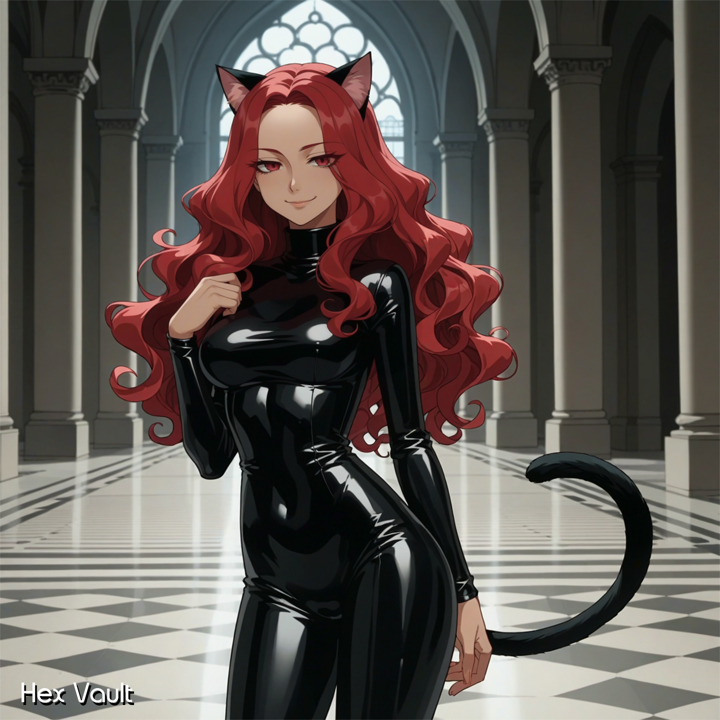Zinerh – Dominatrix Catgirl Spirit Companion | Grey Arts Authority & Protection - Remote binding - Kinky spirit