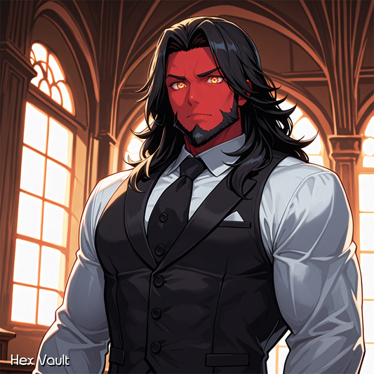 Ifrit Djinn Butler Spirit Companion Beriq | Grey Arts | Protection Authority Discipline