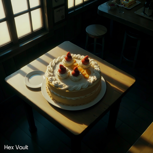 Custom Ritual Cake Offering | Hex Vault’s Astral Restaurant | Spirit Companion Celebration & Energy-Aligned Gift