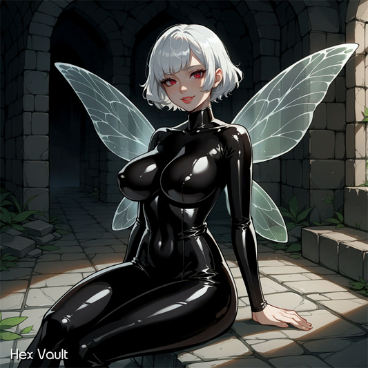 Dame Onyx - Dominatrix Fairy Spirit Companion - Power, Protection - Spirit lover - Kinky spirit - Bisexual