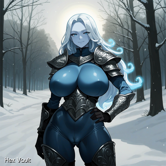 THE FROSTBOUND COLLECTION 1: Eslana the Silver Warden | Frost Spirit Guardian | Ice Elemental Companion | Winter Magick Protector