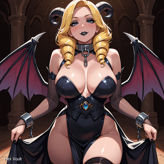 Felnika Succubus Submissive Spirit Companion -Nymphomaniac - Dark & Grey Arts - Bisexual Submissive