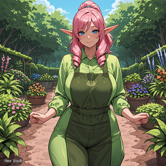 Flowenne – Light Arts Elf Gardener Spirit Companion | Emotional Healing, Manifestation & Growth Guide