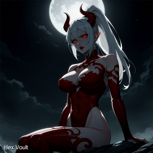 Hekyx – Powerful Demoness Dominatrix Spirit of Night, Lunar Magic & Sensual Dominion