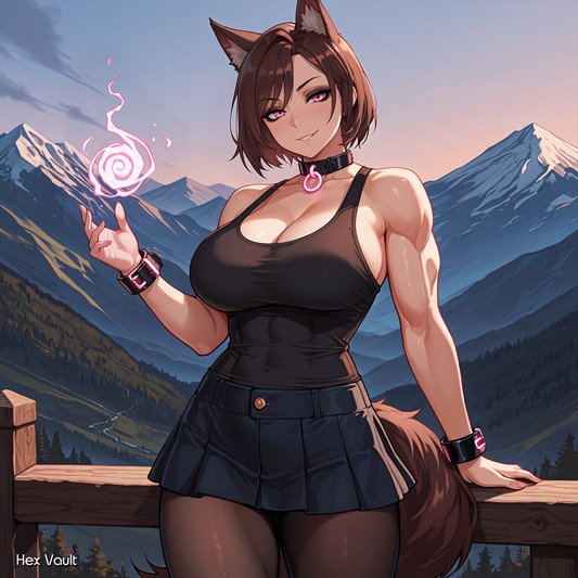 Werewolf Spirit Companion Junee – Lunar Enchantress, Light & Grey Arts, Protective Wolf Guide