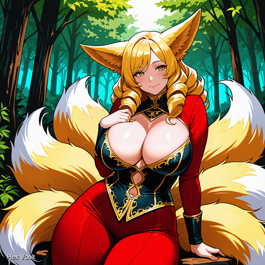 Light Arts Kitsune Kimura 6 Tails Spirit Companion Joy Happiness Harmony Energy Binding