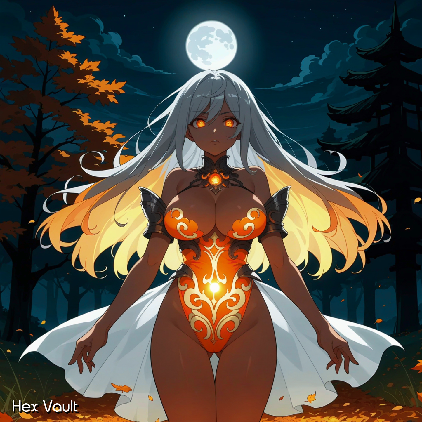 THE HARVEST COURT COLLECTION 3: Moiraine Frostveil Keeper Spirit Binding — Autumn to Winter Transition Guardian, Manifestation & Protection