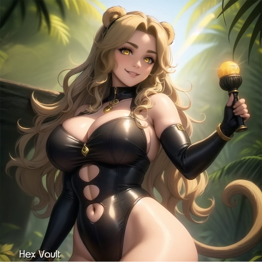 Naluri – Golden Monkey Beastkin Spirit of Joy, Vitality & Clever Wisdom | Radiant Familiar Binding for Energy, Luck & Laughter