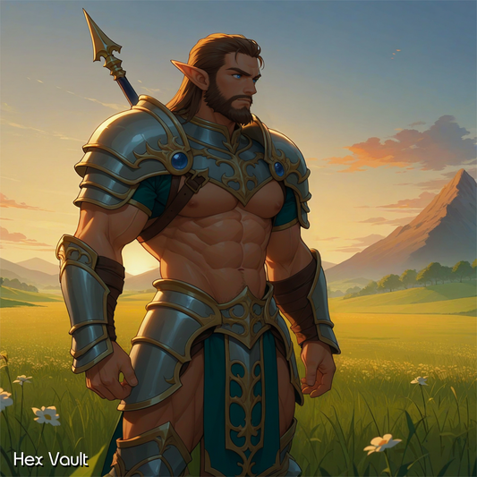 Neiron High Elf Warrior Spirit Companion – Grey Arts Strength & Strategy Guide - Remote binding