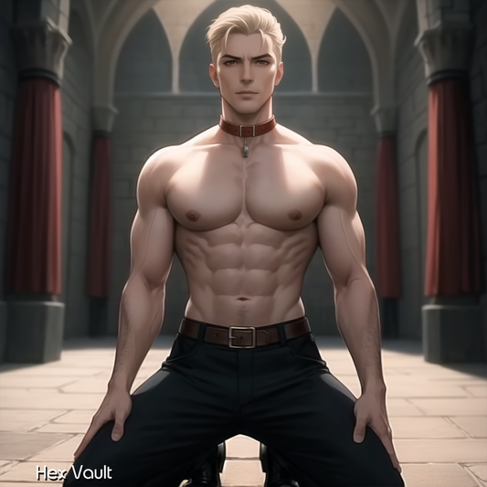Nox – Submissive Slave Vampire | Guardian | Remote binding - Bisexual male vampire