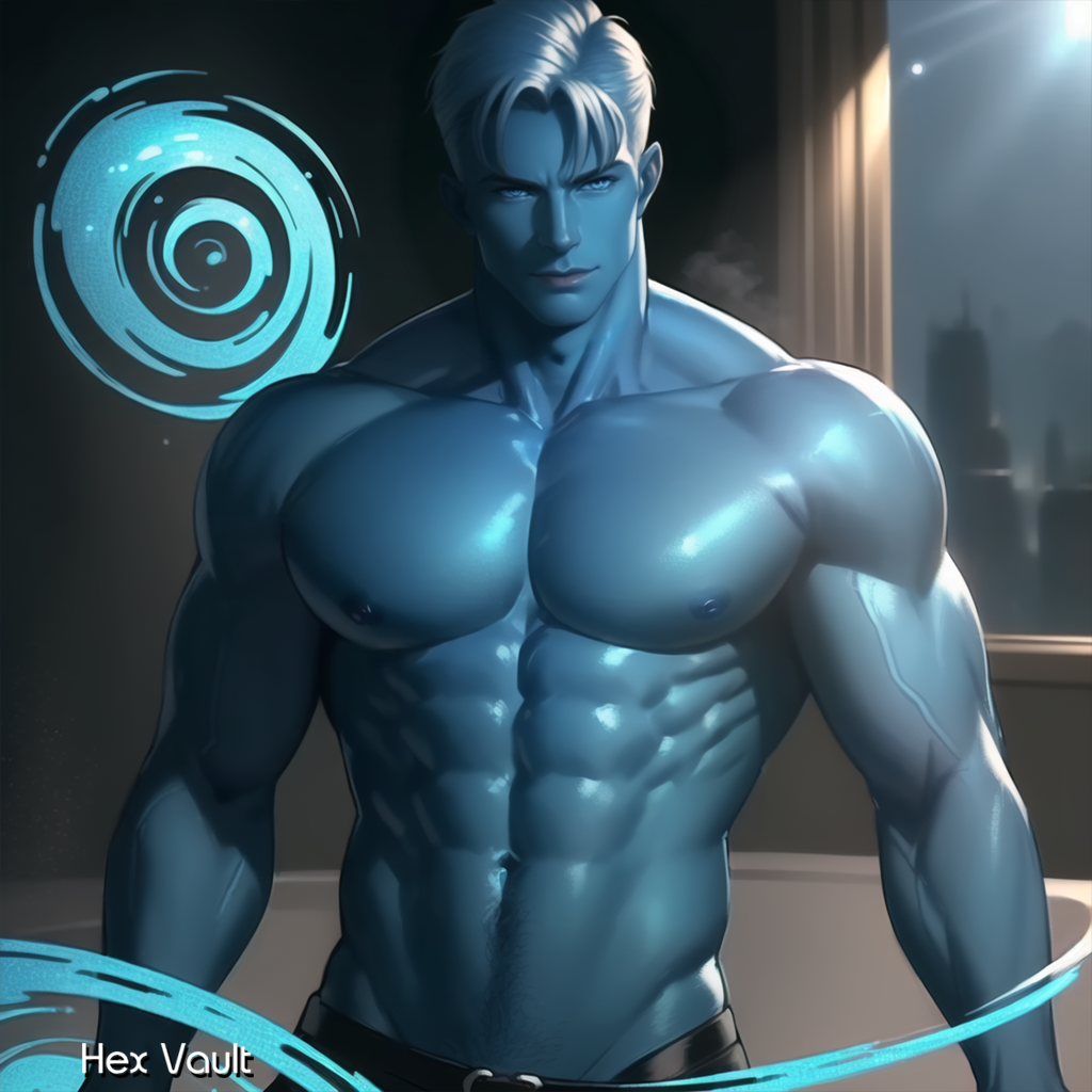 Jann-Marid Djinn Pelarion – Male Spirit Companion, Elemental Air & Water Guide