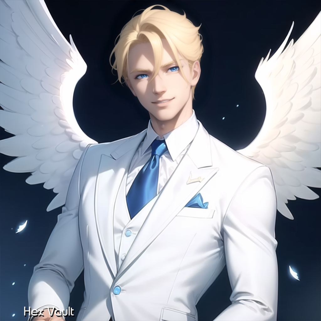 Rhaniel – Male Bronwyn Angel Spirit Companion | Angelic Peace, Protection & Healing Binding