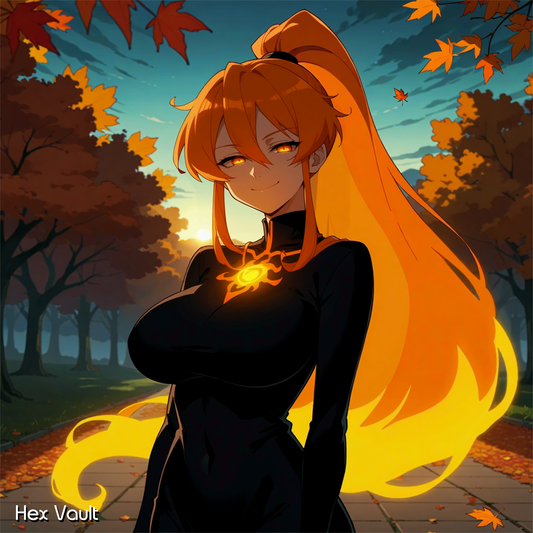 THE HARVEST COURT COLLECTION 1: Tessa , Pumpkin Witch of Warmth | Autumn Spirit | Cozy Magick | Witchy | Spirit companion