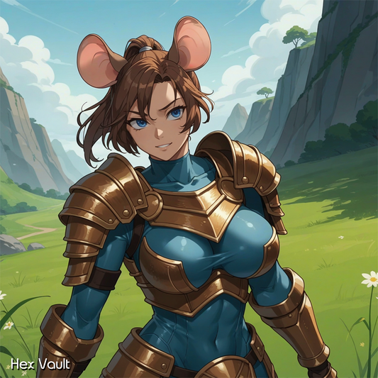 Thirne – Warrior Armadillo Beastkin Spirit Companion • Protective Earth Energy • Grounded Guardian • Remote binding - Light Arts