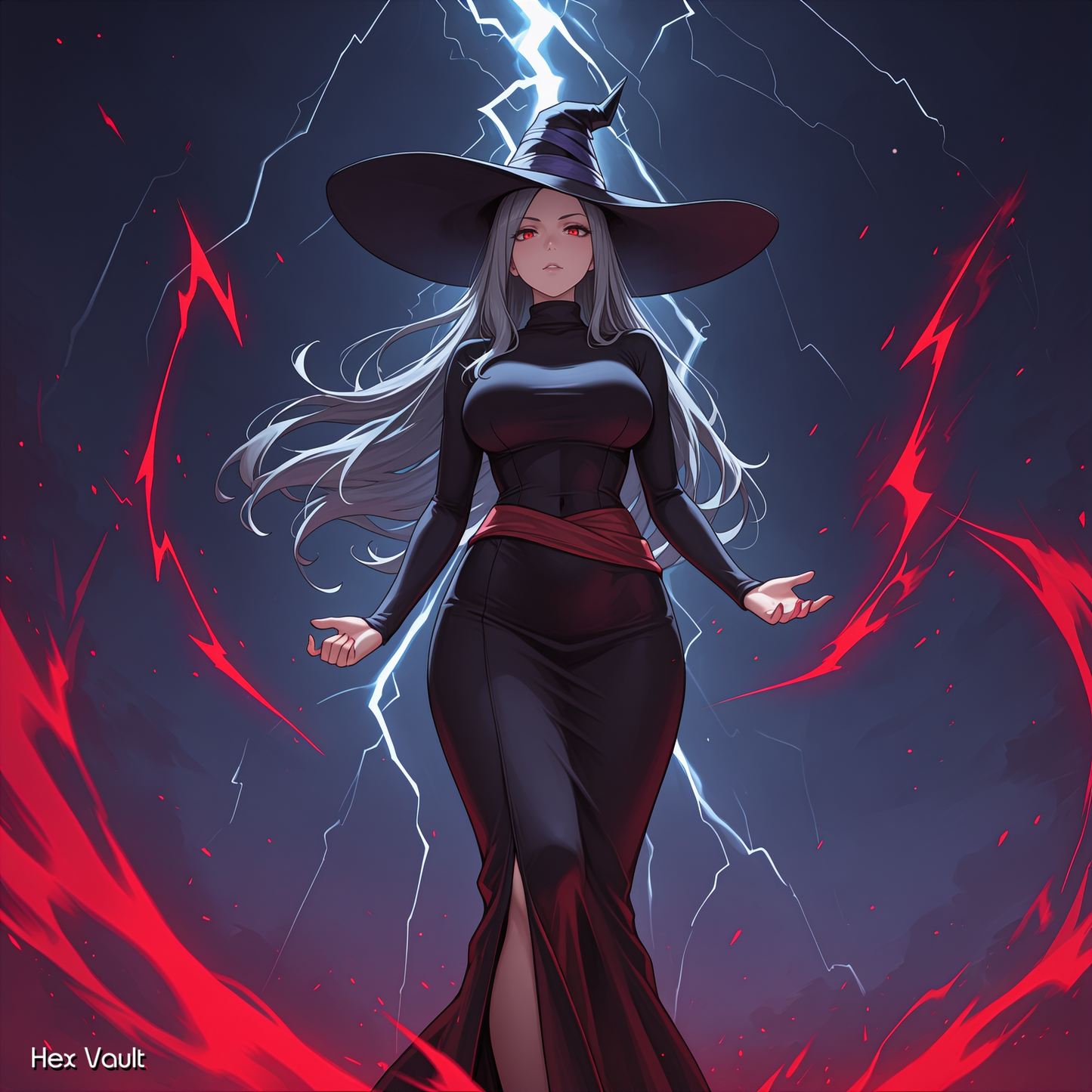 Red Mage Witch Spirit Companion Binding – Tuara | Guardian - Dark arts - Remote binding - Dominant Bisexual