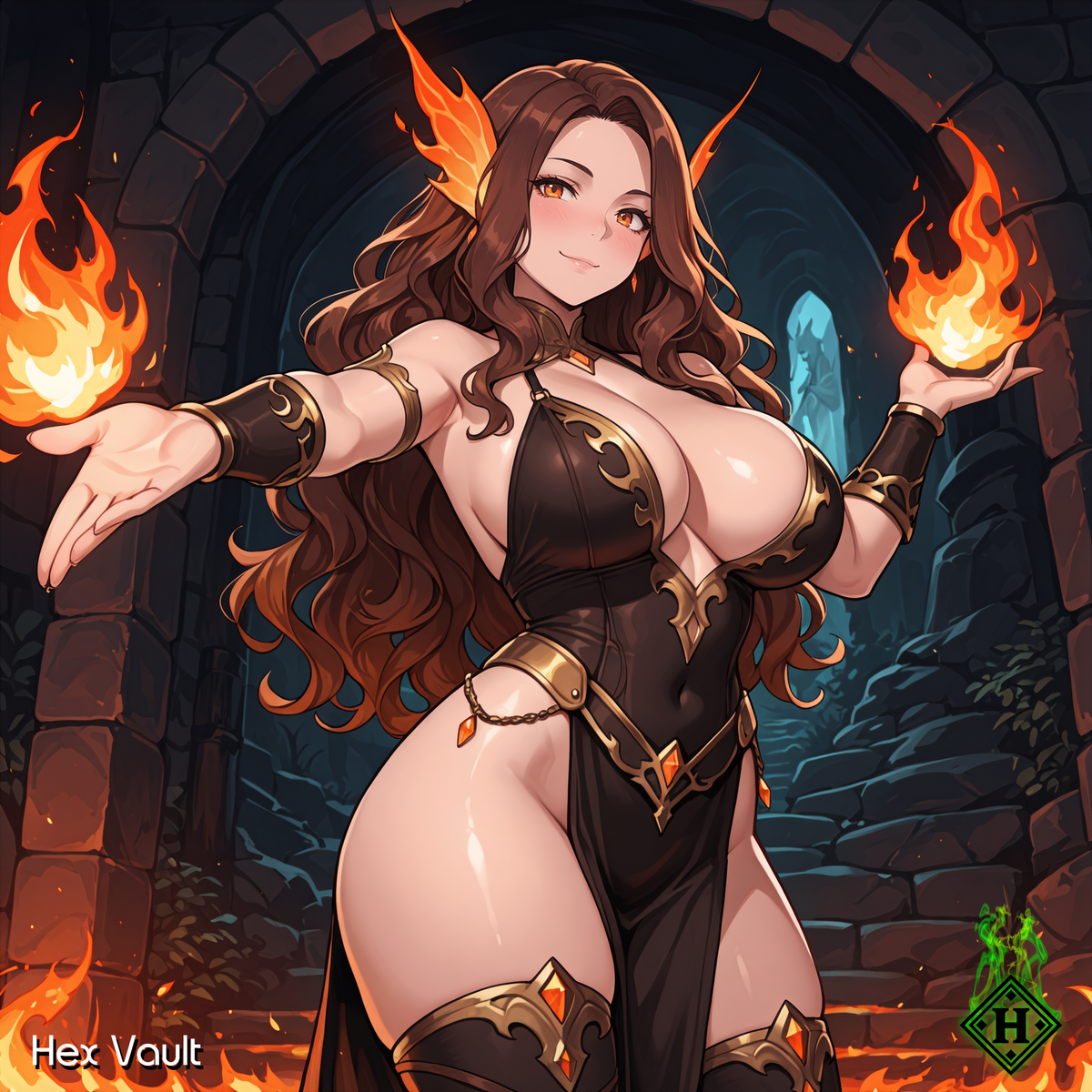 Yumi Fire Nymph Spirit Companion | High Level GA  | Dominant Fire Spirit | Confidence & Motivation - Straight Dominant