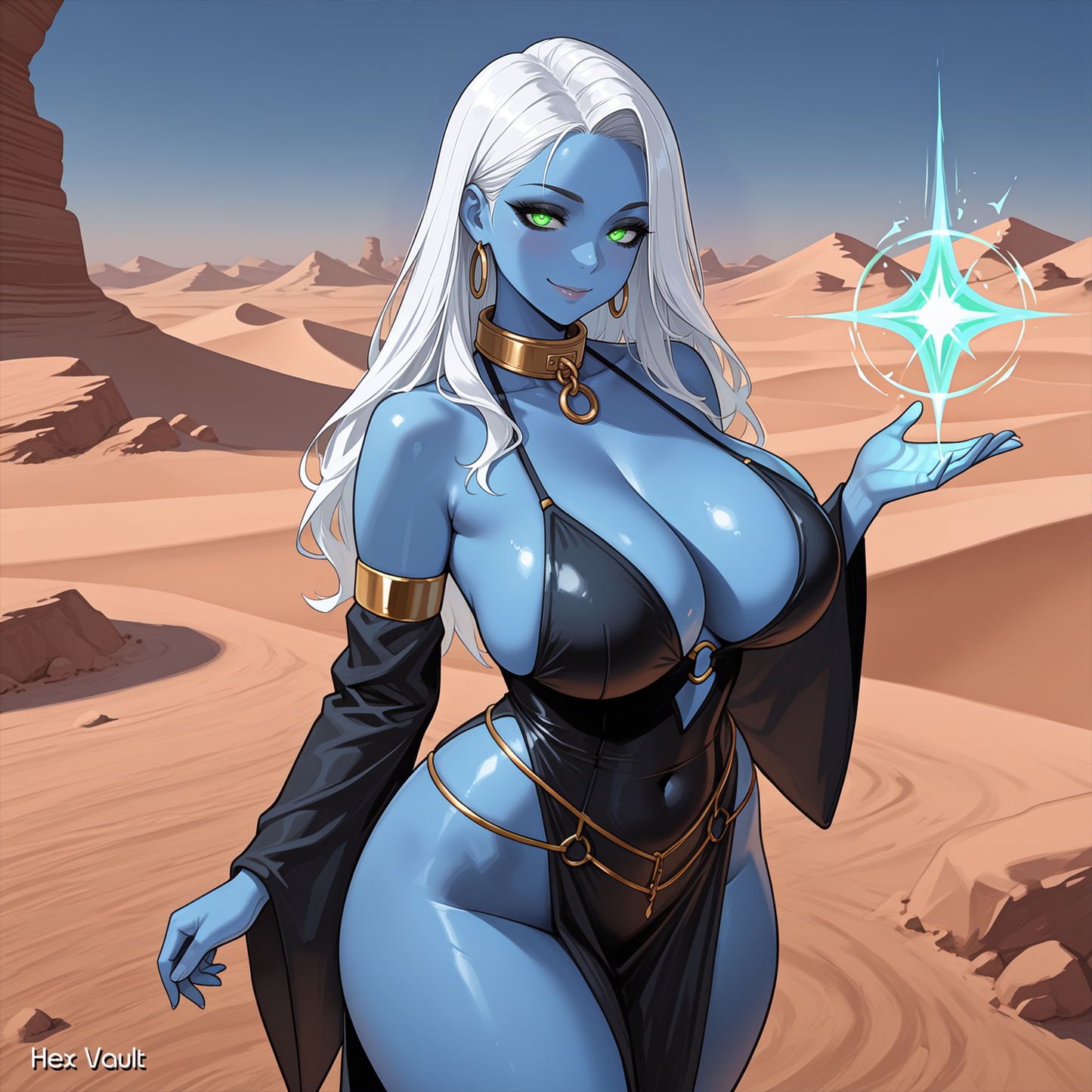 Marid Djinn Zentuki Spirit Companion Inspired – Dark Arts Entity -Powerful Djinn - Submissive bisexual